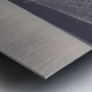 Straight up motor racing Metal print