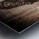 Rustic kitchen tin sign Metal print