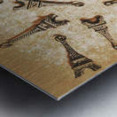 Time worn trinkets from vintage Paris Metal print