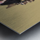 Fantasy queen on throne Metal print