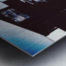 60s Australian FC Holden parked at old garage Metal print