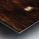 Tasmanian Devil digital painting Metal print