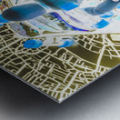 Stacks of street decks Metal print