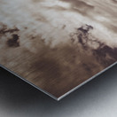 Pathways to seaside paradise Metal print