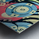 Rounding up Metal print