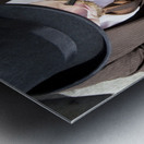 Time Traveler Metal print