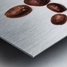 Mr Bean the coffee man Metal print