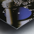 Anthem factory Metal print