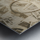 Recalling memories Metal print