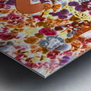 Visual pop art Metal print