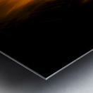 Blazing Campfire Metal print