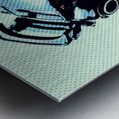 Pixel Porsche Metal print