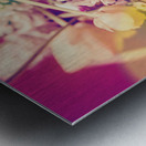 Floral flare Metal print