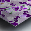 Skate date Metal print