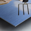 Killing Weeds With Killer Style Metal print