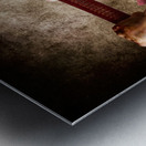 Sinister zombie axe murderer. A grunge death Metal print