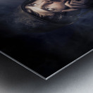 Anxious Australian SAS soldier on night watch Metal print