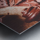 Tea break  Metal print