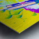 Manic cured Metal print