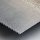 Tourist On The Tip of Western Tasmania Metal print