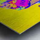 Thrills and spills Metal print