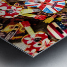 A colour instrumental Metal print