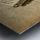 On lines and tours Metal print