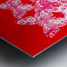 Exotic red wings Metal print