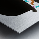 Moeicature Metal print