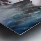 Actress In Stage Spotlight Metal print