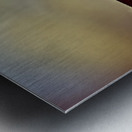 Collapsing old wooden farm building Metal print