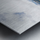 A range of colours Metal print