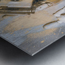 Light painters Metal print