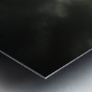 Exotic seaside sunrise Metal print