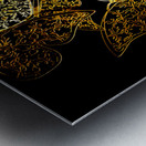 The shimmer  Metal print