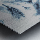 Vertigo blue Metal print