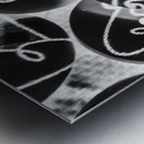 Bakehouse buttoning Metal print