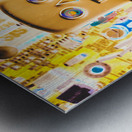 The transistor bot Metal print