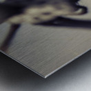 Caught in a web of entrapment Metal print