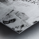 Cosmetic collage Metal print