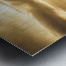 Late day rays Metal print