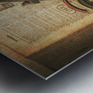 Britain biking defined Metal print