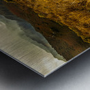 Trekking Tasmanian mountains Metal print