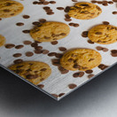 Choc dropped Metal print