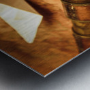 Maps and bearings Metal print