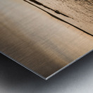 Petal point ocean sunrise Metal print