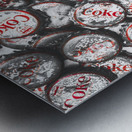 Soda and rust Metal print