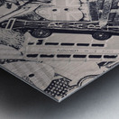 Traveling tradition  Metal print