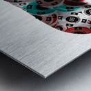 Joker poker Metal print
