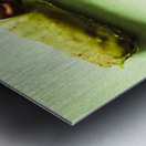 Ghastly green Halloween finger food Metal print